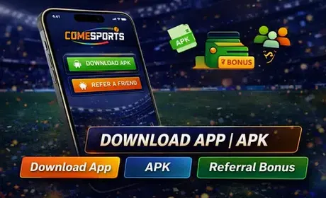Download the app, unlock code COMEVIP, and enter ₹1 contests faster